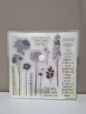 Treasure Life CTMH Clear stamp set my Acrylix